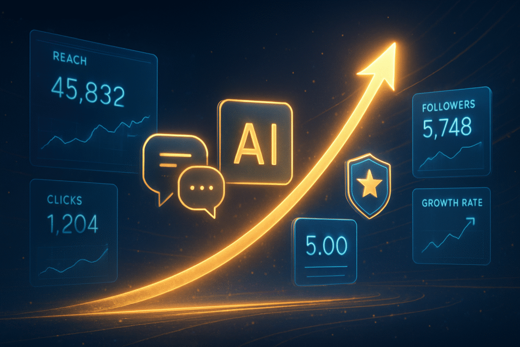 ai social media benefits