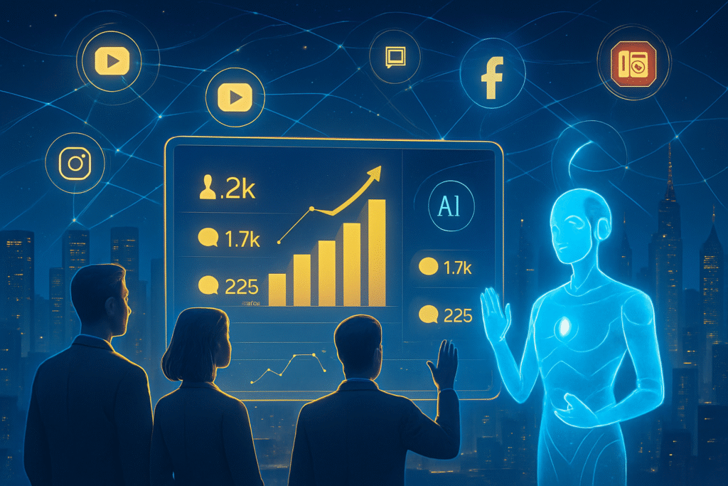 ai social media management