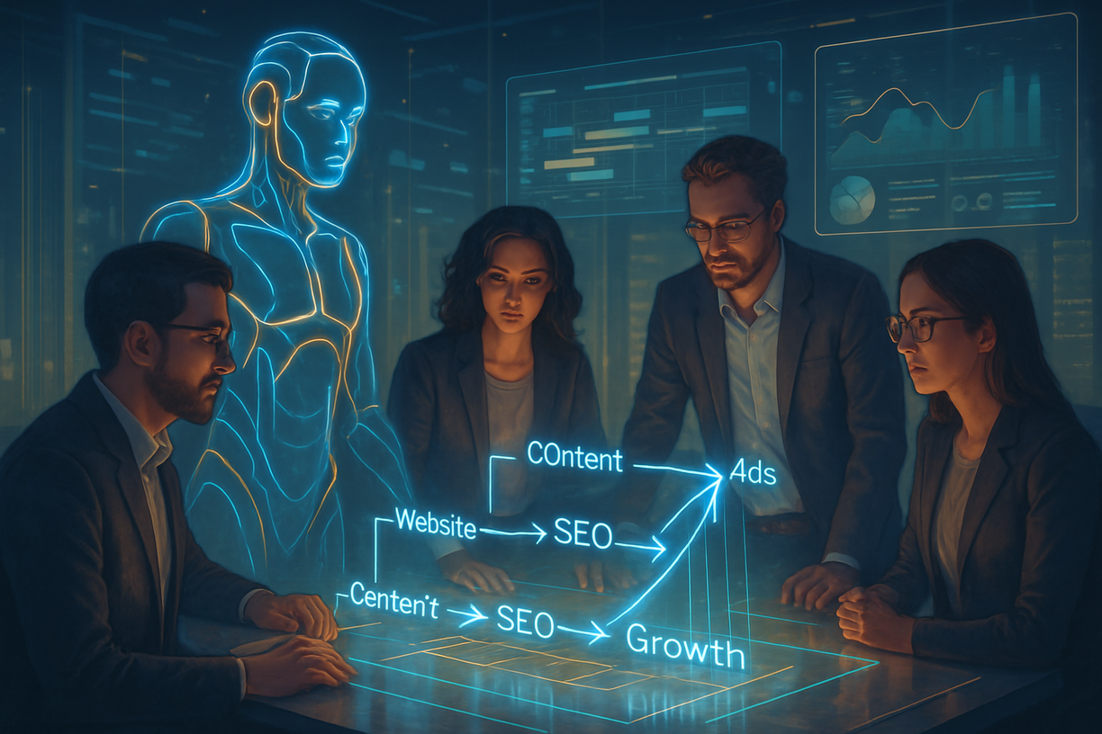 AI PROJECT PLANS: Turning Digital Transformation into an Actionable Growth Blueprint ai team project plan v2