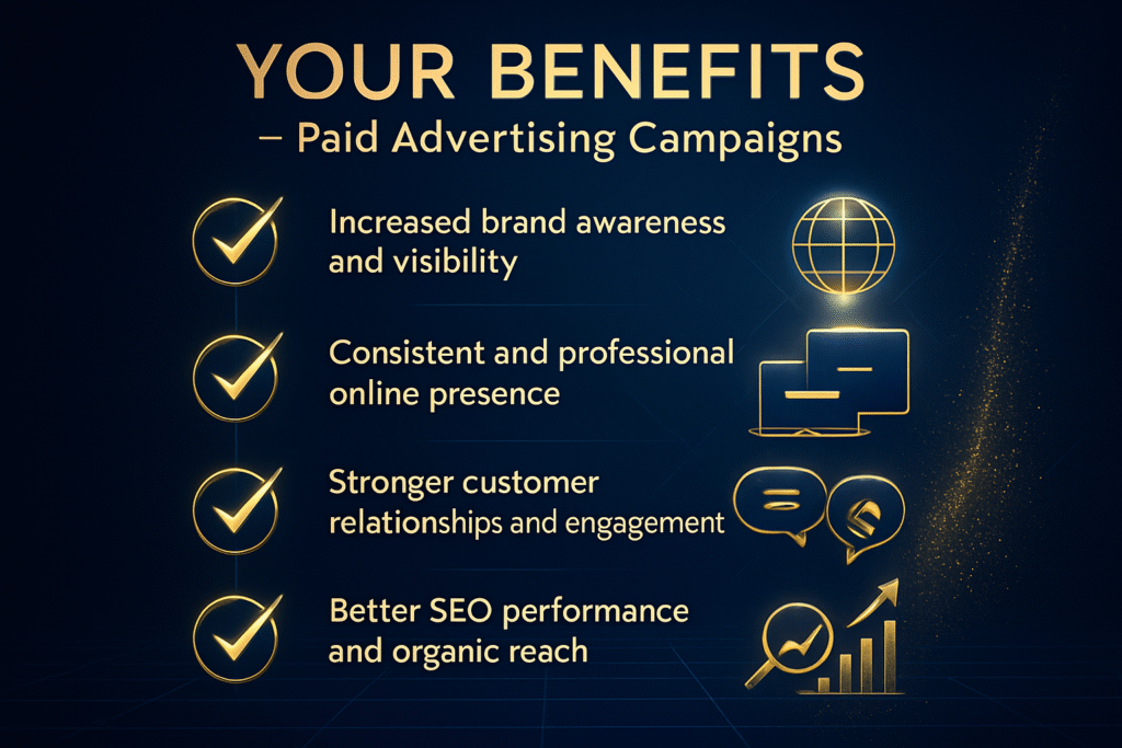 paid advertising benefits