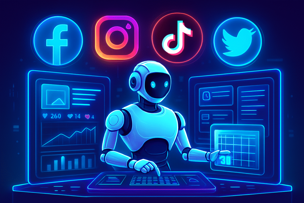 social media control panel