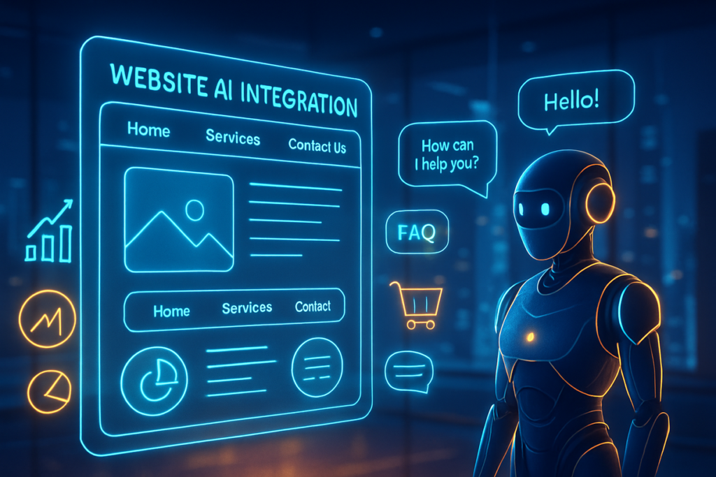 website ai integration